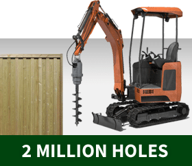 Over 2 million holes excavated in the UK