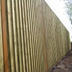 Wooden Acoustic Fencing