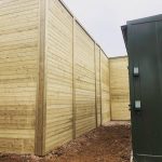 Acoustic Fencing Panel Installed Around Generator