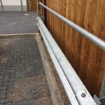 Armco Barrier With Handrail