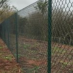 Green Chainlink Fence