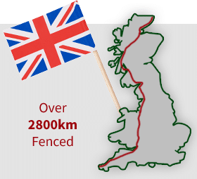 Over 2000km of Fence Installed