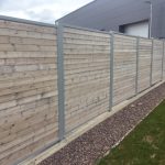 Wooden Fencing Reinforced With Steel