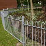 Steel Railings Protecting Foillage