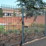 Vertical Bar Grey Steel Railings